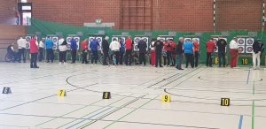 Trefferaufnahme, Bogenschießen, Deutsche Meisterschaft in Lingen