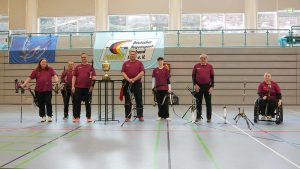 Glückliche Teilnehmer auf dem Verbandspokal 2025