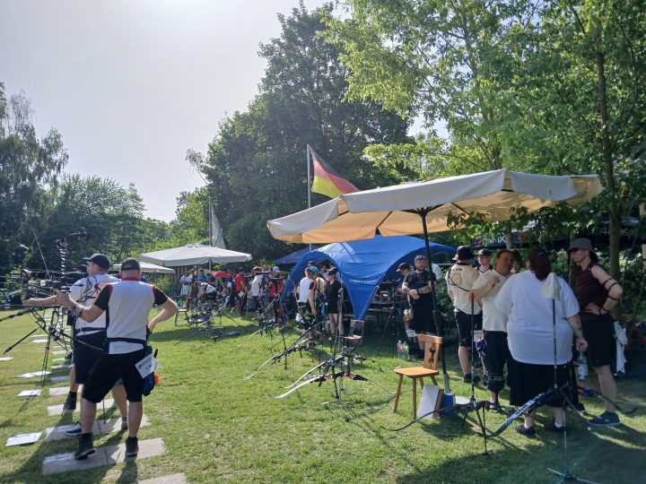 Die Schützen suchen Schatten